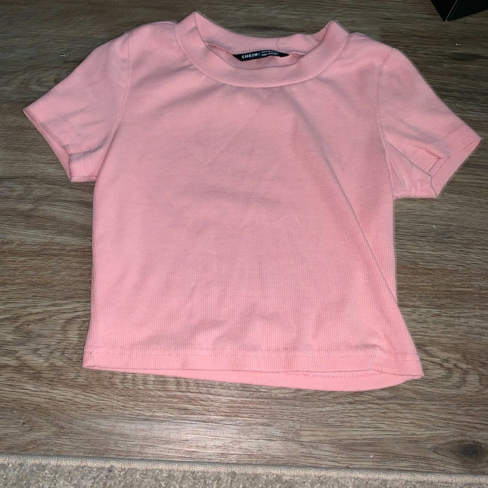 Tight Pink Crop Top
